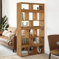 Berkfield Home Room Divider Artisian Oak 100x33x187.5 cm Engineered Wood in Brown