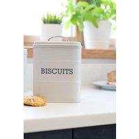 Living Nostalgia French Grey Biscuit Tin