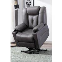 Afton Technology Fabric Single Motor Rise Recliner Lift Mobility Chair
