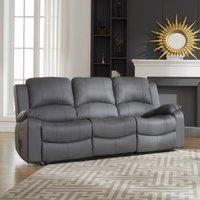 Artemis Home Glendale 3 Seat Electric Reclining Sofa in Grey