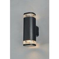 BHS Lighting Epin Outdoor Wall Light in Black
