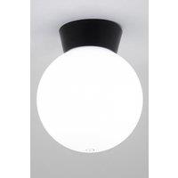 BHS Lighting Westray Outdoor Ceiling Light in Black