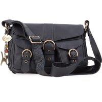 Louisa Leather Cross Body Messenger Bag