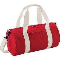 Bagbase Women's Mini Barrel Shoulder Bag in Red