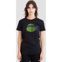 Teenage Mutant Ninja Turtles Women's Tmnt Leo Face T-Shirt, Black | Size: Large