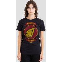 Top Gun: Maverick Women's Rooster Call Sign T-Shirt, Black | Size: XL