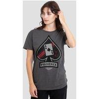 Top Gun: Maverick Women's Phoenix Call Sign T-Shirt, Charcoal-Medium in Charcoal | Size: XL