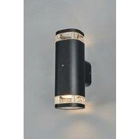 BHS Lighting Epin Outdoor Wall Light in Black