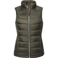 Russell Women's Nano Padded Body Warmer in Dark Olive | Size: 12