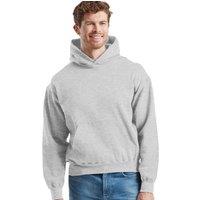 Fruit of the Loom Men's Supercotton Heather Hoodie in Mid Grey | Size: Medium