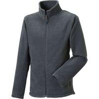 Russell Men's Outdoor Full Zip Fleece Jacket in Grey | Size: 3XL