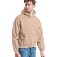 Fruit of the Loom Men's Supercotton Cotton Hoodie in Light Brown | Size: XL
