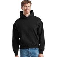 Fruit of the Loom Men's Supercotton Cotton Hoodie in Black | Size: Large
