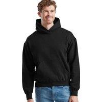 Fruit of the Loom Men's Supercotton Cotton Hoodie in Black | Size: Small