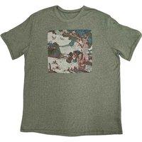 Fleetwood Mac Men's Kiln House Back Print T-Shirt in Green | Size: 2XL
