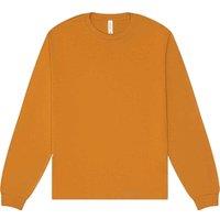 Bella + Canvas Men's Heavyweight Long-Sleeved T-Shirt in Light Brown | Size: Large