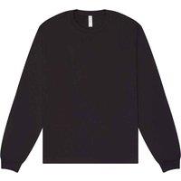 Bella + Canvas Men's Heavyweight Long-Sleeved T-Shirt in Dark Grey | Size: Medium