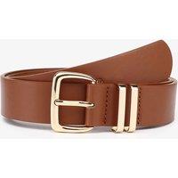 Lemon Daisy Accessories Women's Athena Belt Stylish Faux Leather Belt, Elegant & Versatile Waist Accessory in Brown | Size: Medium
