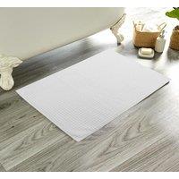 New Edge Blinds Luxe Deep Cotton Pile Bathmat in Charcoal in Light Grey