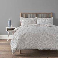 New Edge Blinds Alhambra Duvet Set in Natural - Double in Beige