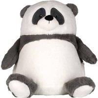 Mumbles Zippie Panda Plush Toy in Grey