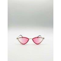SVNX Cat-Eye Sunglasses in Pink