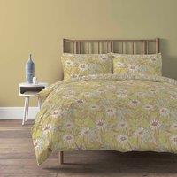New Edge Blinds Elinor Duvet Set in Lilac - King in Yellow | Size: Double