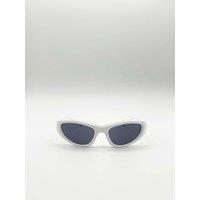 SVNX Star Racer Sunglasses in White