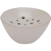 Hill Interiors Ceramic Flower Frog in White