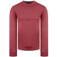 Weekend Offender Men's Long Sleeve Crew Neck Asmara Oxblood Sweater in Red | Size: Small