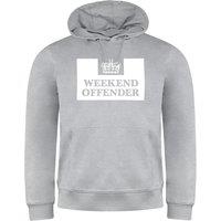 Weekend Offender Men's Long Sleeve Pullover Grey HM Service Classics Hoodie | Size: XS
