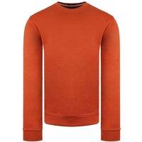 Weekend Offender Men's Long Sleeve Crew Neck Orange F-Bomb Sweater in Gold | Size: Small