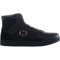 Criminal Damage Men's Craft High Top Lace-Up Black Synthetic Trainers | Size: 6