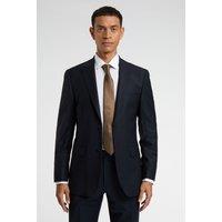 Racing Green Men's Regular Fit Navy Jacket | Size: 44R
