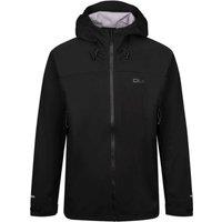 Trespass Men's Johannes DLX Waterproof Jacket in Black | Size: Large