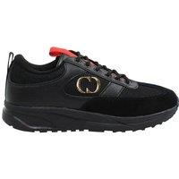 Criminal Damage Men's Force Lace-Up Black Synthetic Trainers | Size: 6