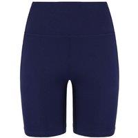 Meridian Stretch Waist Navy Blue Bike Shorts