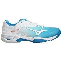 Mizuno Women's Lace-Up White Synthetic Trainers | Size: 6.5