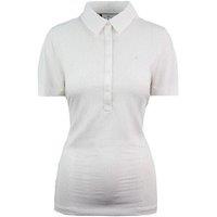 HeatGear Zinger Golf Fitted Polo Shirt Cream Top