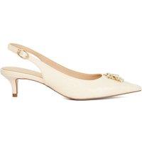 Dune London Women's 'Context' Strappy Heels in Ecru | Size: 5