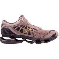 Mizuno Women's Wave Prophecy 9 Lace-Up Pink Synthetic Running Trainers | Size: 4.5