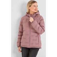 TOG24 Women's 'Palmer' Shower Resistant Insulated Jacket in Mauve | Size: 10