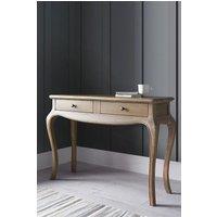 Time4sleep Loire Weathered Oak Dressing Table in Brown