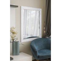 MirrorOutlet Buxton White Large Leaner Mirror 140 x 109 CM | Size: 1 Pack