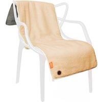 Bodi-Tek COZY Heated Throw & Seat Cover Pad - JORV in Beige | Size: 120 cm x 90 cm