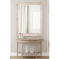 MirrorOutlet Buxton Ivory Large Leaner Mirror 140 x 109 CM in Beige | Size: 1 Pack
