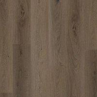 Vinyl Flooring UK Colonia Glue-Down Luxury Vinyl Tile 15 Planks - Covers 3.37sqm in Dark Brown