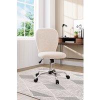 Super Comfy Plush Office Chair with Wheels