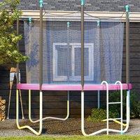SPORTNOW 12FT Trampoline Pad Spring Cover, Waterproof, Pink