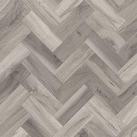 Vinyl Flooring UK HolPa Wood Effect Luxury Vinyl Tile-216 Planks-Covers 3.763sqm in Grey